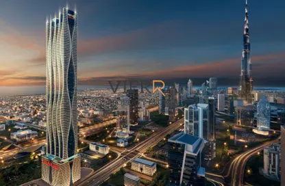 شقة - 1 حمام للبيع في بايز 102 - الخليج التجاري - دبي