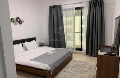 شقة - غرفة نوم - 1 حمام للايجار في برج إسكان - دبي مارينا - دبي