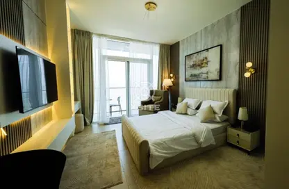 شقة - 2 غرف نوم - 2 حمامات للايجار في بن غاطي كورنر - الضاحية 10 - قرية جميرا الدائرية - دبي