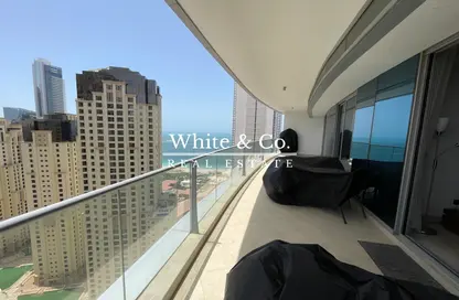 Apartment - 2 Bedrooms - 3 Bathrooms for rent in Trident Grand Residence - Dubai Marina - Dubai