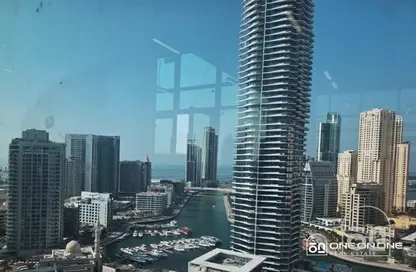 شقة - غرفة نوم - 2 حمامات للايجار في مارينا ليفنج - دبي مارينا - دبي