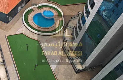 Apartment - 2 Bedrooms - 3 Bathrooms for sale in Orient Tower 1 - Orient Towers - Al Bustan - Ajman