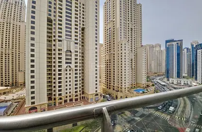 Apartment - Studio - 1 Bathroom for rent in Sparkle Tower 2 - Sparkle Towers - Dubai Marina - Dubai