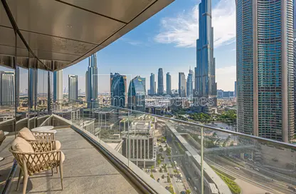 Balcony image for: Apartment - 2 Bedrooms - 3 Bathrooms for sale in The Address Sky View Tower 1 - The Address Sky View Towers - Downtown Dubai - Dubai, Image 1