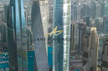 Apartment - Studio - 1 Bathroom for sale in Ciel Tower - Dubai Marina - Dubai