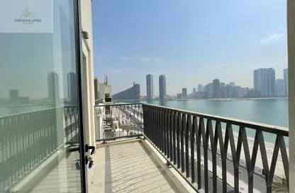 Apartment - 2 Bedrooms - 2 Bathrooms for rent in Cyan Beach Residence - Maryam Beach Residence - Maryam Island - Sharjah