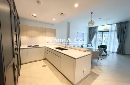 Kitchen image for: Apartment - 2 Bedrooms - 3 Bathrooms for rent in Wilton Park Residences - Mohammed Bin Rashid City - Dubai, Image 1