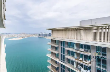 شقة - غرفة نوم - 2 حمامات للايجار في برج Beach Vista 2 - بيتش فيستا - إعمار بيتشفرونت - دبي هاربور - دبي