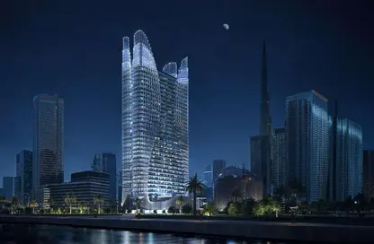 Apartment - Studio - 1 Bathroom for sale in Binghatti Skyhall - Business Bay - Dubai