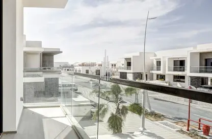 Balcony image for: Villa - 3 Bedrooms - 4 Bathrooms for sale in Aspens - Yas Acres - Yas Island - Abu Dhabi, Image 1