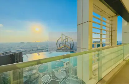 Penthouse - 3 Bedrooms - 5 Bathrooms for rent in Marina Blue Tower - Marina Square - Al Reem Island - Abu Dhabi