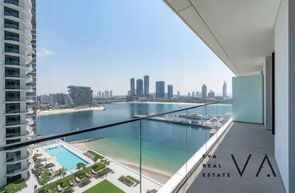 Apartment - 1 Bedroom - 1 Bathroom for rent in Palace Beach Residence - EMAAR Beachfront - Dubai Harbour - Dubai