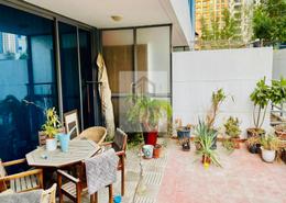 Terrace image for: Apartment - 1 bedroom - 2 bathrooms for rent in Azure - Dubai Marina - Dubai, Image 1