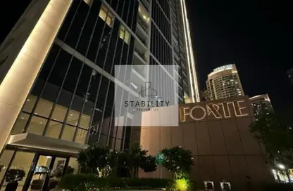 Apartment - 1 Bedroom - 1 Bathroom for sale in Forte 2 - Forte - Downtown Dubai - Dubai