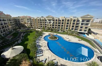 Pool image for: Apartment - 1 Bathroom for sale in Resortz by Danube - Arjan - Dubai, Image 1