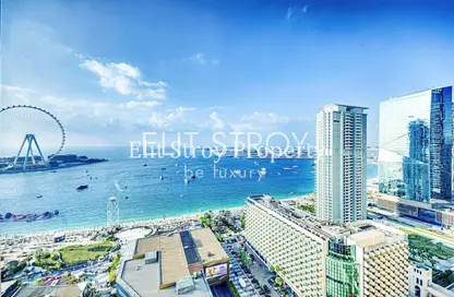 Apartment - 3 Bedrooms - 4 Bathrooms for rent in Rimal 2 - Rimal - Jumeirah Beach Residence - Dubai