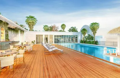 Pool image for: Apartment - 2 Bedrooms - 3 Bathrooms for sale in Vincitore Aqua Dimore - Dubai Science Park - Dubai, Image 1