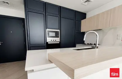 صورة لـ مطبخ شقة - غرفة نوم - 2 حمامات للبيع في ويلتون بارك ريزيدنسز - مدينة الشيخ محمد بن راشد - دبي ، صورة رقم 1
