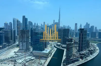 مكتب - استوديو - 1 حمام للايجار في برج تشرشل للأعمال - أبراج تشرشل - الخليج التجاري - دبي