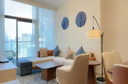 Apartment - 1 Bedroom - 2 Bathrooms for rent in One of One Luxury Residences - Business Bay - Dubai