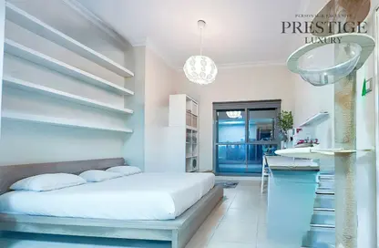 Apartment - Studio - 1 Bathroom for sale in Zumurud Tower - Dubai Marina - Dubai