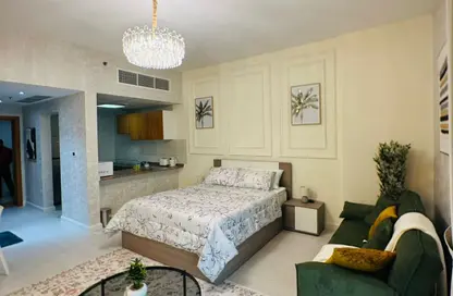 Apartment - Studio - 1 Bathroom for rent in Indigo Tower - Dubai Land Residence Complex - Dubai Land - Dubai