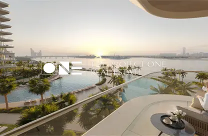 Apartment - 3 Bedrooms - 3 Bathrooms for sale in Serenia Living Tower 2 - Serenia Living - Palm Jumeirah - Dubai