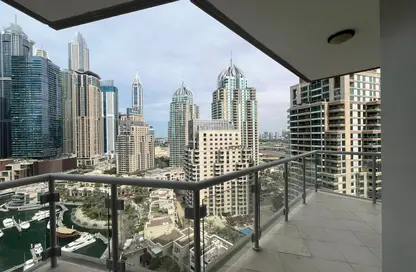 Apartment - 3 Bedrooms - 5 Bathrooms for rent in Al Habtoor Tower - Dubai Marina - Dubai