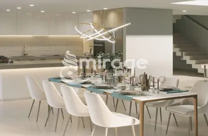 Dining Room image for: Apartment - 2 Bedrooms - 2 Bathrooms for sale in Radiant Square - City Of Lights - Al Reem Island - Abu Dhabi, Image 1