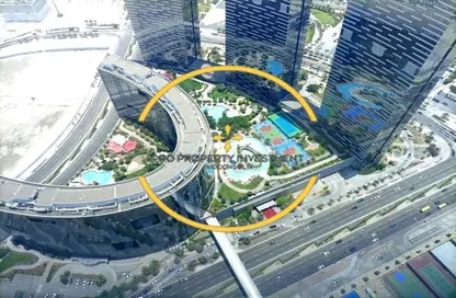 Apartment - 1 Bedroom - 2 Bathrooms for rent in Sky Tower - Shams Abu Dhabi - Al Reem Island - Abu Dhabi