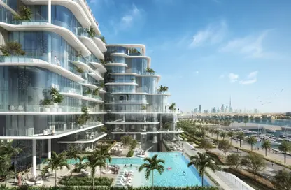 Apartment - 1 Bedroom - 2 Bathrooms for sale in Cotier House - Dubai Islands - Dubai
