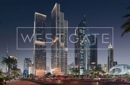 شقة - 2 غرف نوم - 3 حمامات للبيع في جميرا ريزيدنسز أبراج الإمارات - أبراج الإمارات - شارع الشيخ زايد - دبي