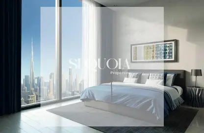 Room / Bedroom image for: Apartment - 2 Bedrooms - 2 Bathrooms for sale in Sobha Creek Vistas Grande - Sobha Hartland - Mohammed Bin Rashid City - Dubai, Image 1