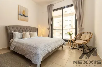 شقة - غرفة نوم - 1 حمام للايجار في برج إسكان - دبي مارينا - دبي