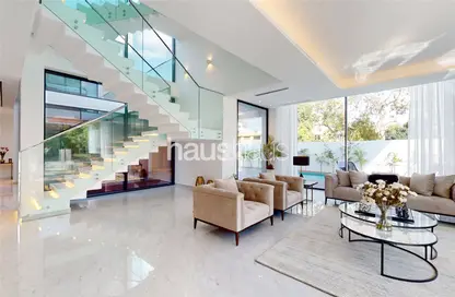 Living Room image for: Villa - 5 Bedrooms - 6 Bathrooms for rent in Chorisia 2 Villas - Al Barari - Dubai, Image 1