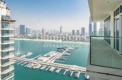 Water View image for: Apartment - 1 Bedroom - 1 Bathroom for sale in Palace Beach Residence - EMAAR Beachfront - Dubai Harbour - Dubai, Image 1
