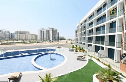 Pool image for: Apartment - 1 Bathroom for rent in Samana Hills - Arjan - Dubai, Image 1