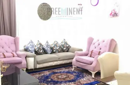 Apartment - 1 Bedroom - 2 Bathrooms for sale in Orient Tower 1 - Orient Towers - Al Bustan - Ajman