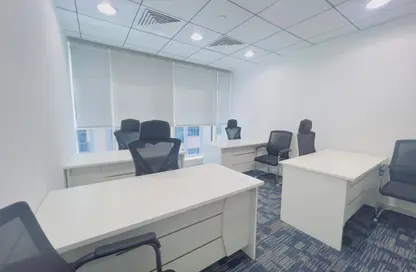 Office Space - Studio - 4 Bathrooms for rent in Hamdan Street - Abu Dhabi