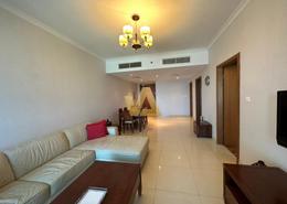 Living / Dining Room image for: Apartment - 1 bedroom - 2 bathrooms for rent in Saba Tower 2 - Saba Towers - Jumeirah Lake Towers - Dubai, Image 1