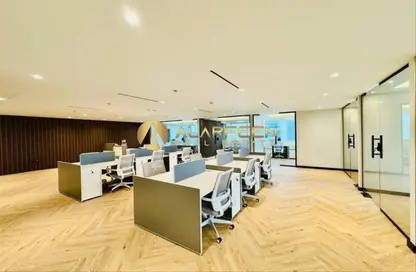Office Space - Studio - 2 Bathrooms for rent in One Lake Plaza - JLT Cluster T - Jumeirah Lake Towers - Dubai