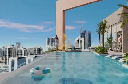 Penthouse - 4 Bedrooms - 5 Bathrooms for sale in Velor Tower - Business Bay - Dubai