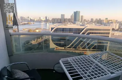 شقة - غرفة نوم - 2 حمامات للبيع في أورينت تاور - البستان - عجمان