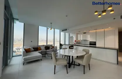Living / Dining Room image for: Apartment - 2 Bedrooms - 3 Bathrooms for rent in The Residences at District One - Mohammed Bin Rashid City - Dubai, Image 1