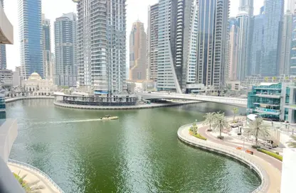Apartment - 1 Bedroom - 1 Bathroom for rent in Time Place Tower - Dubai Marina - Dubai