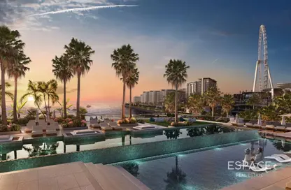 شقة - 2 غرف نوم - 2 حمامات للبيع في بلوواترز باي مبنى 1 - بلوواترز باي - بلوواترز - دبي