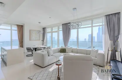 Apartment - 3 Bedrooms - 3 Bathrooms for rent in Sunrise Bay - EMAAR Beachfront - Dubai Harbour - Dubai