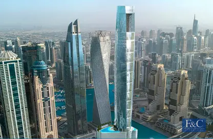 شقة - استوديو - 1 حمام للبيع في برج سيل - دبي مارينا - دبي