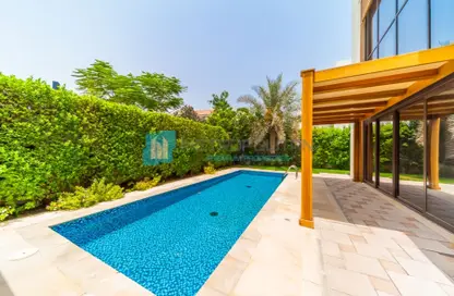 Pool image for: Villa - 5 Bedrooms - 6 Bathrooms for rent in District One Villas - District One - Mohammed Bin Rashid City - Dubai, Image 1