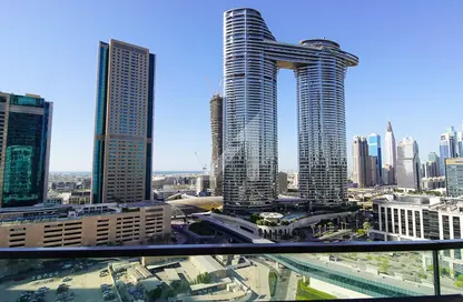 Outdoor Building image for: Apartment - 1 Bedroom - 2 Bathrooms for rent in Burj Vista 1 - Burj Vista - Downtown Dubai - Dubai, Image 1